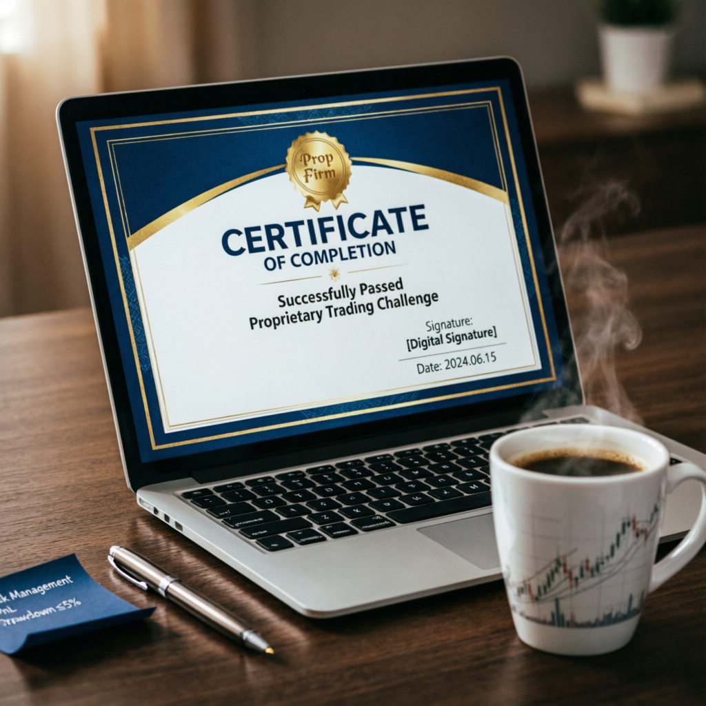 Challenge passing certificate