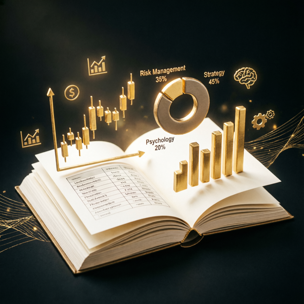 Trading education and strategy development for prop firm evaluation success