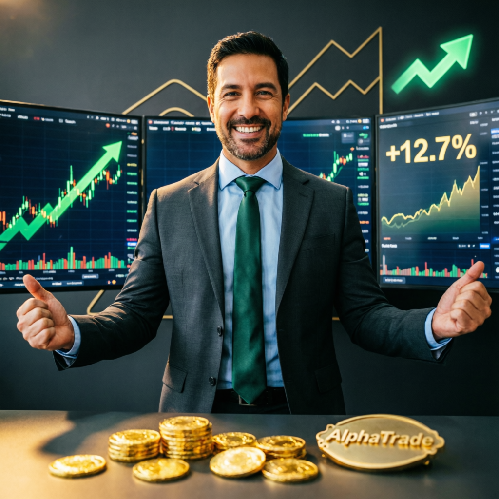 Successful Trader with Profit Charts