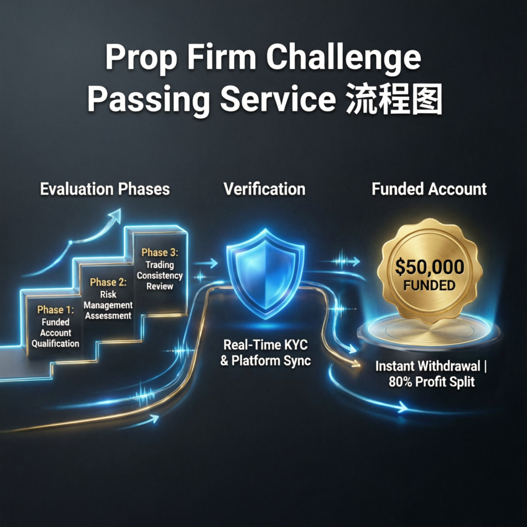 Prop Firm Challenge Passing Service Process