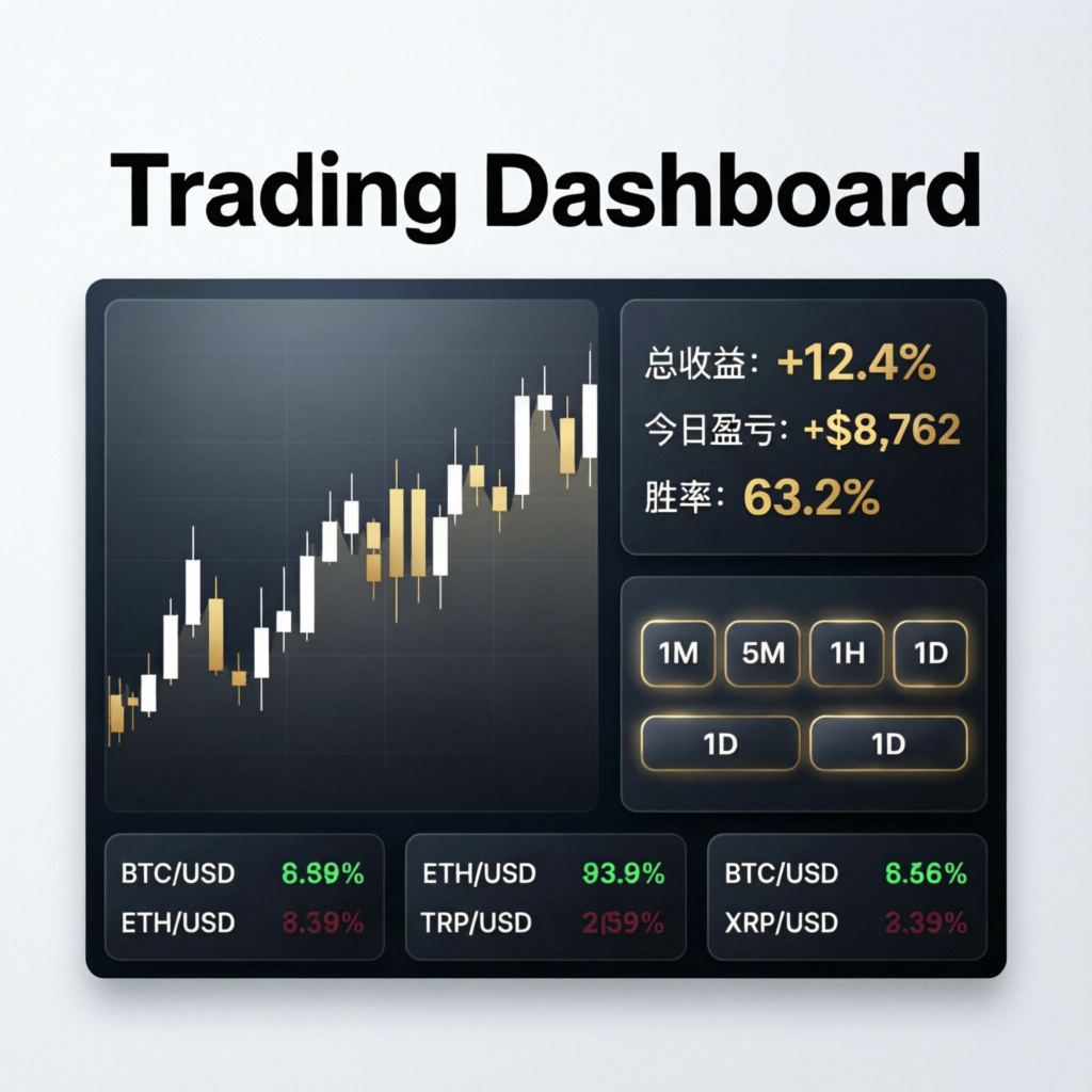 Trading dashboard interface showing Topstep combine metrics