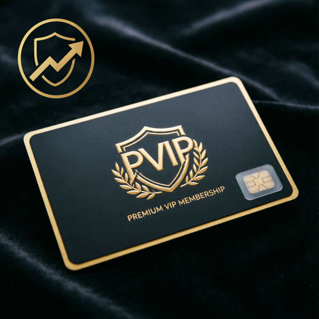 Premium VIP membership card