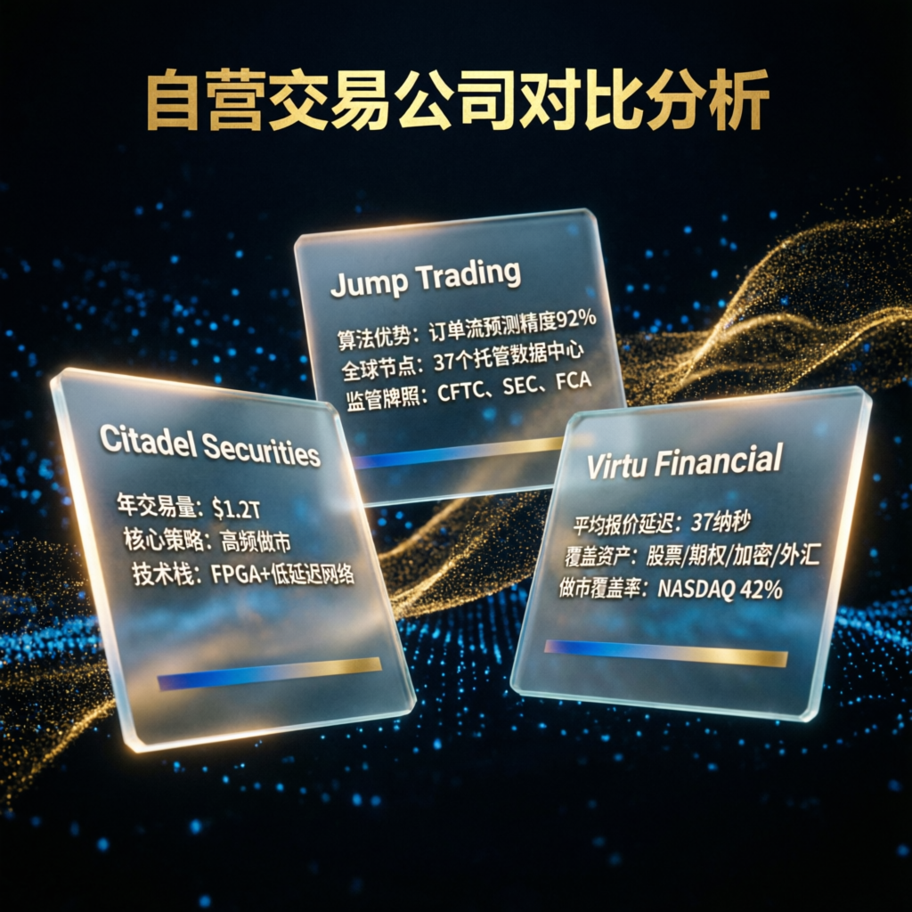 Proprietary trading firm comparison analysis