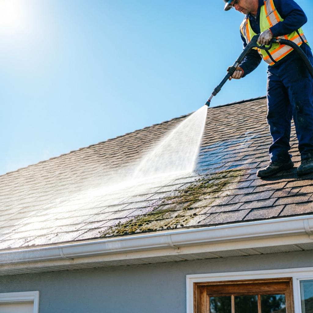 Professional Roof Cleaning
