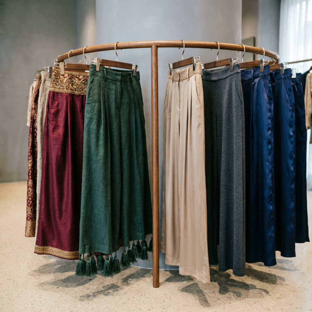 Palazzo Pants - Stylish Wide Leg Trousers for Women