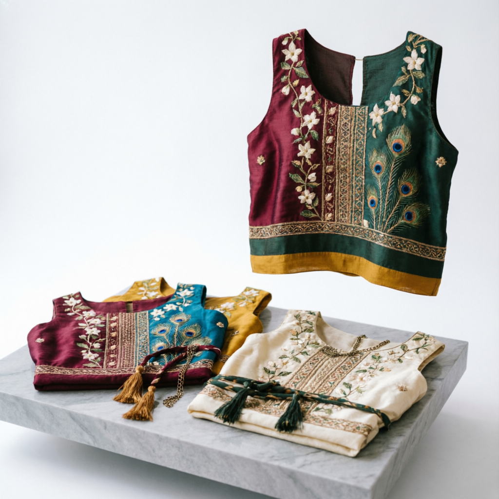 Designer Blouse - Embroidered & Custom Blouses