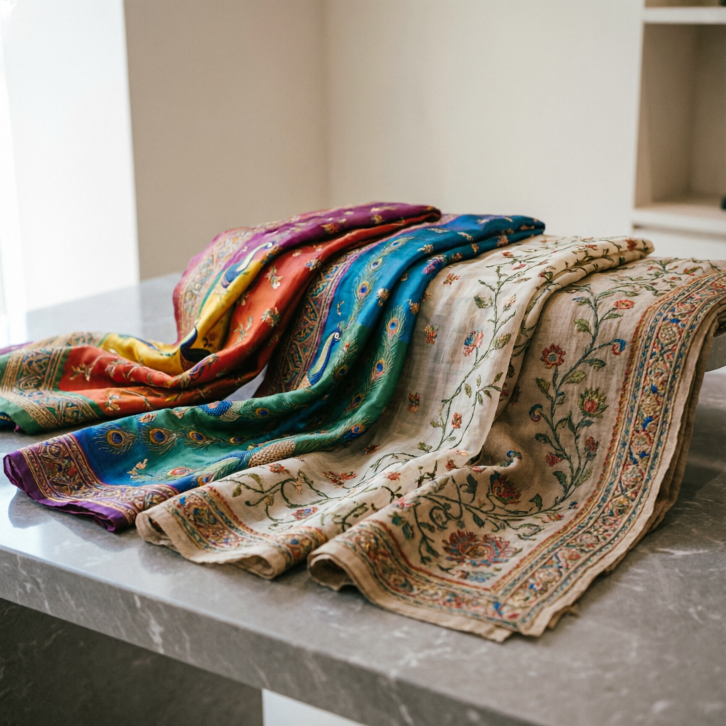 Designer Dupatta - Embroidered & Printed Dupattas