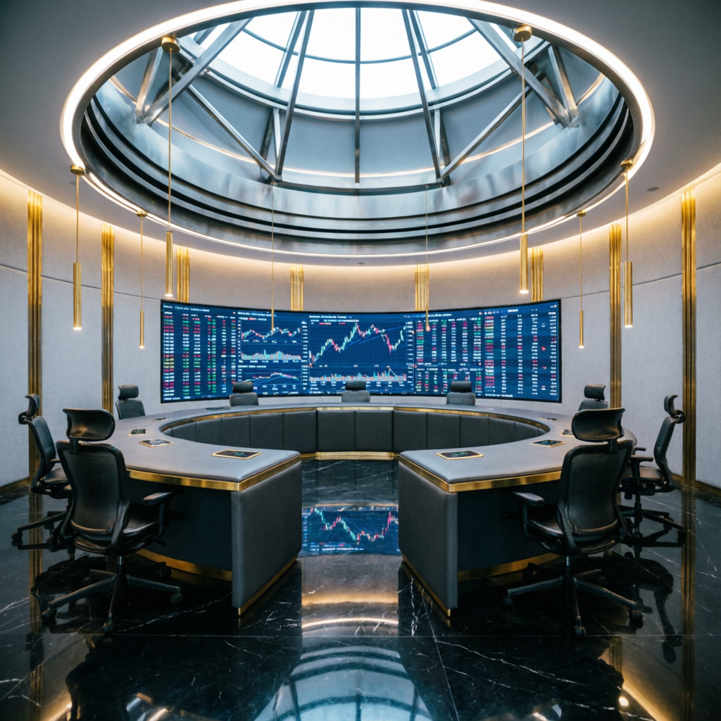 Premium trading floor and office