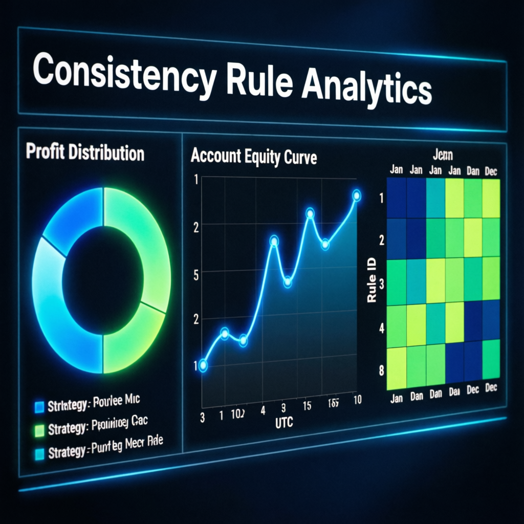 Topstep Consistency Rule Analytics Dashboard