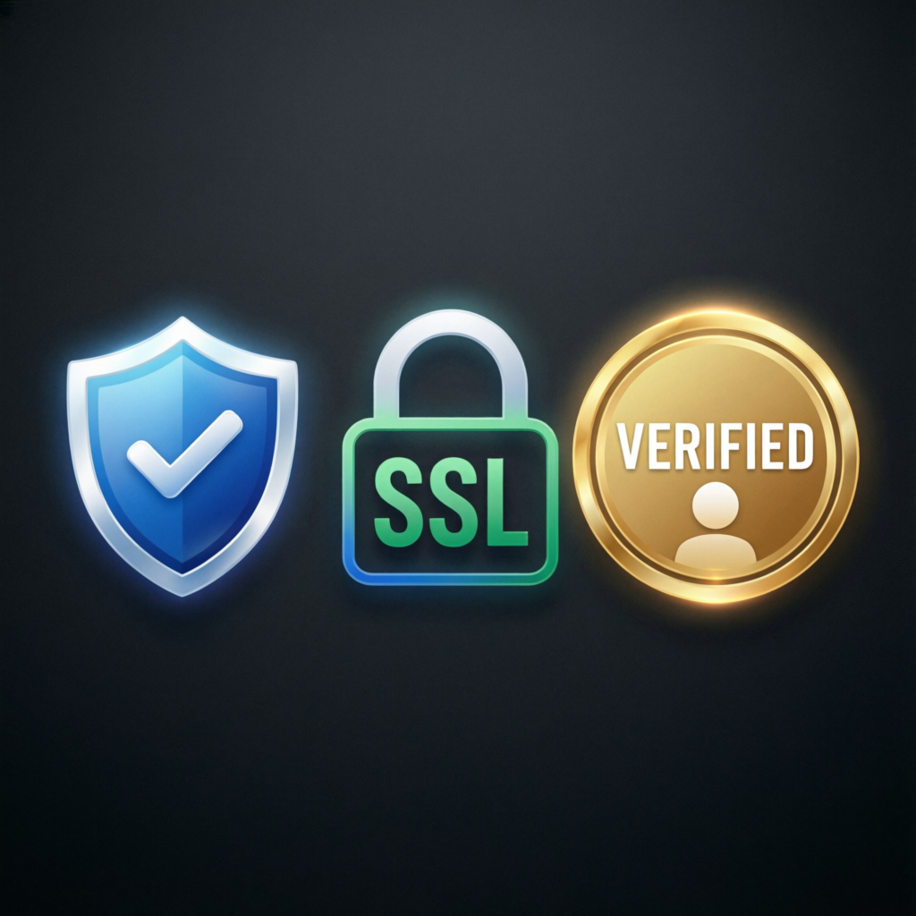 Trust and Security Verification Badges