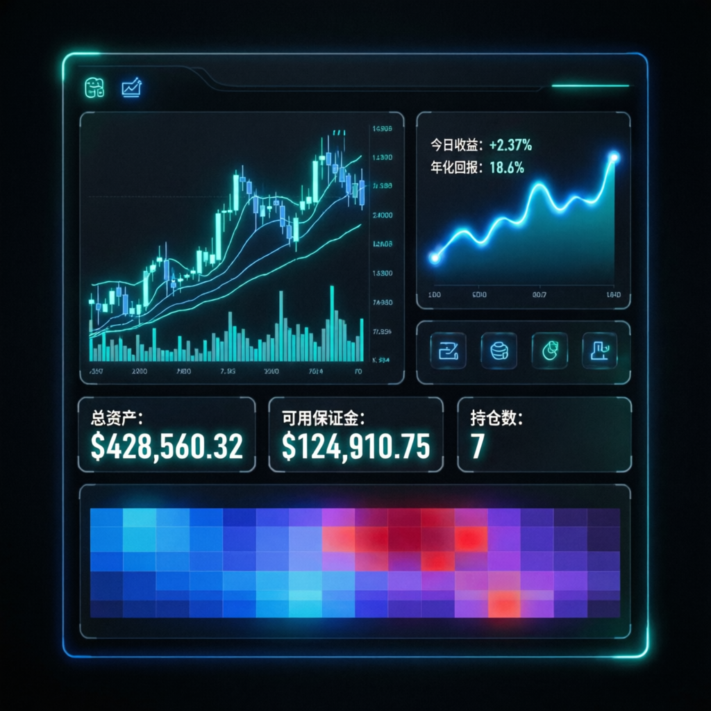 Apex Trader Funding AI-powered trading dashboard interface