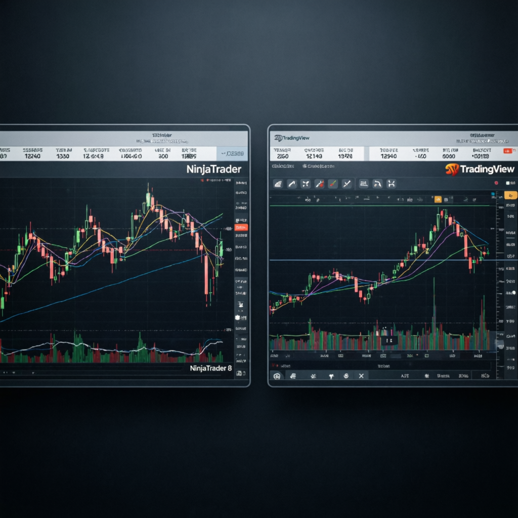 NinjaTrader and TradingView trading platforms comparison