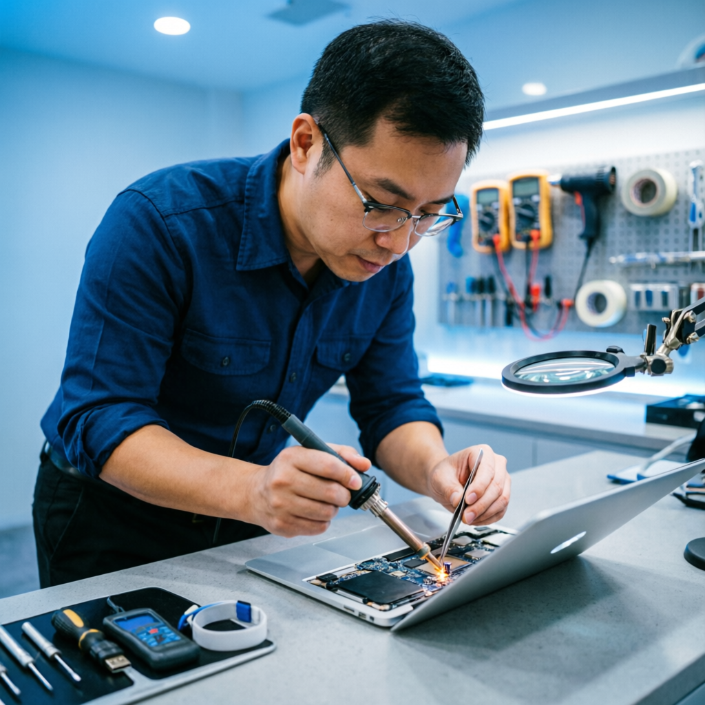 Reparación de hardware