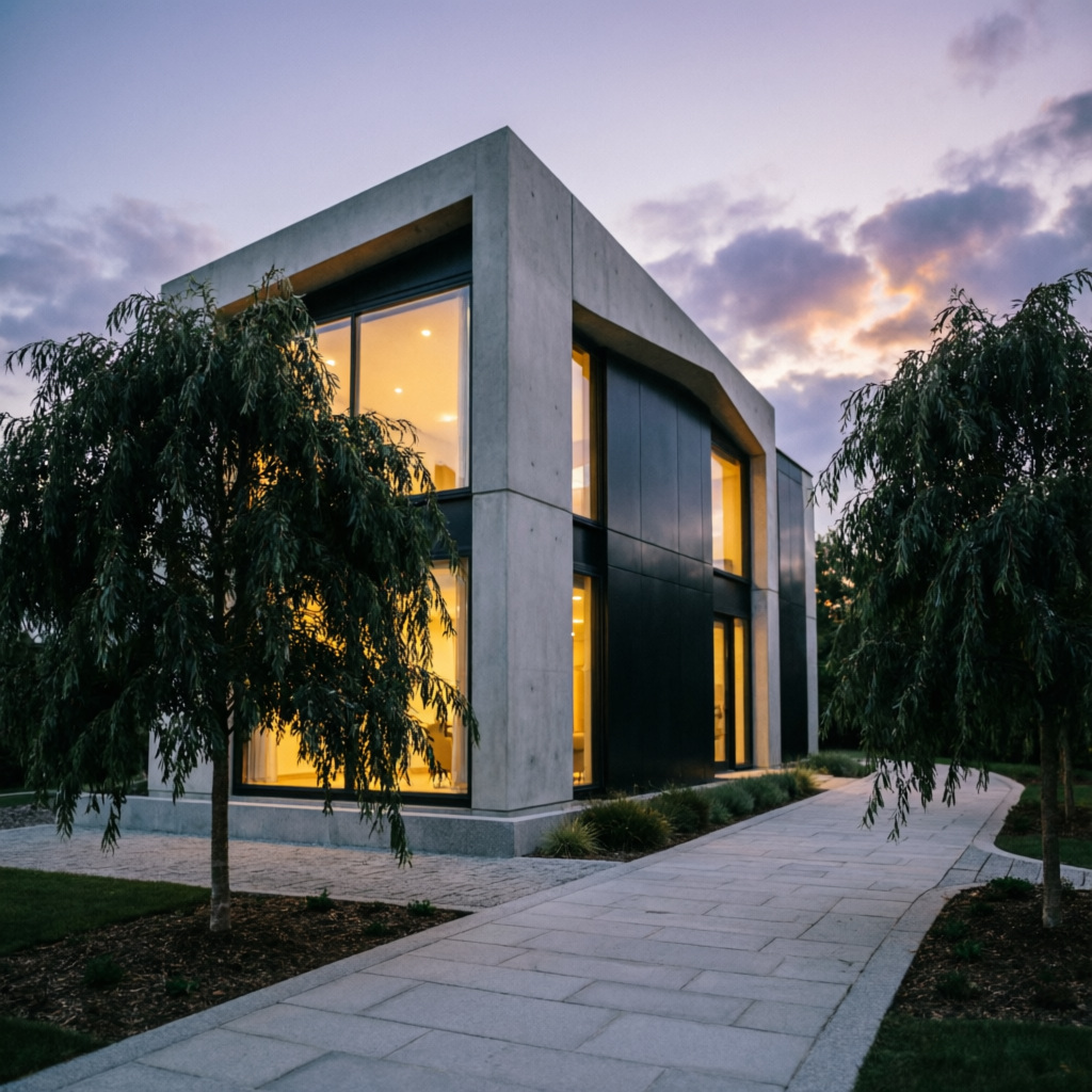 Best turnkey construction in Madhya Pradesh — completed modern building