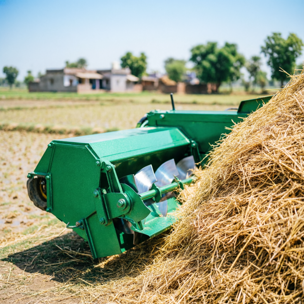 Bhusa machine dealer in Chandauli — fodder machine with straw