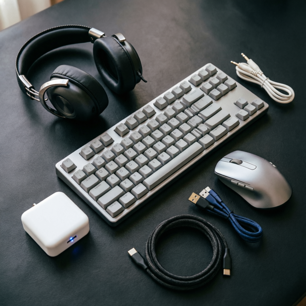 HP keyboards mice headsets and cables accessories Mumbai