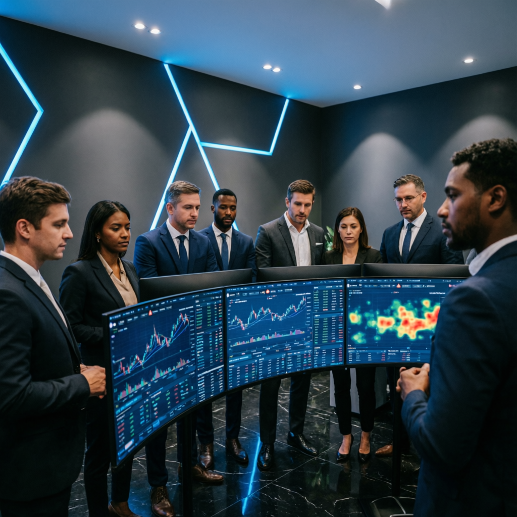 Professional trading team at Prop Funded Kings managing Topstep funded accounts