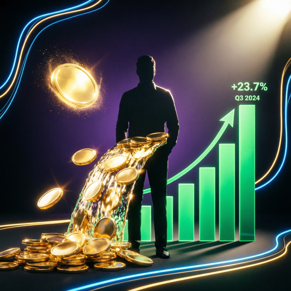Successful trader receiving Topstep payout with profit visualization