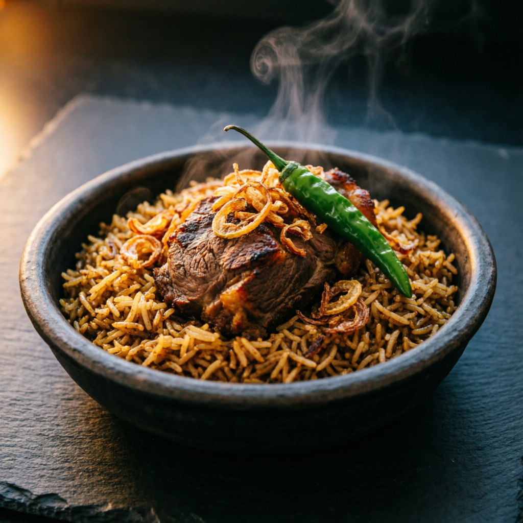 Special Beef Pulao
