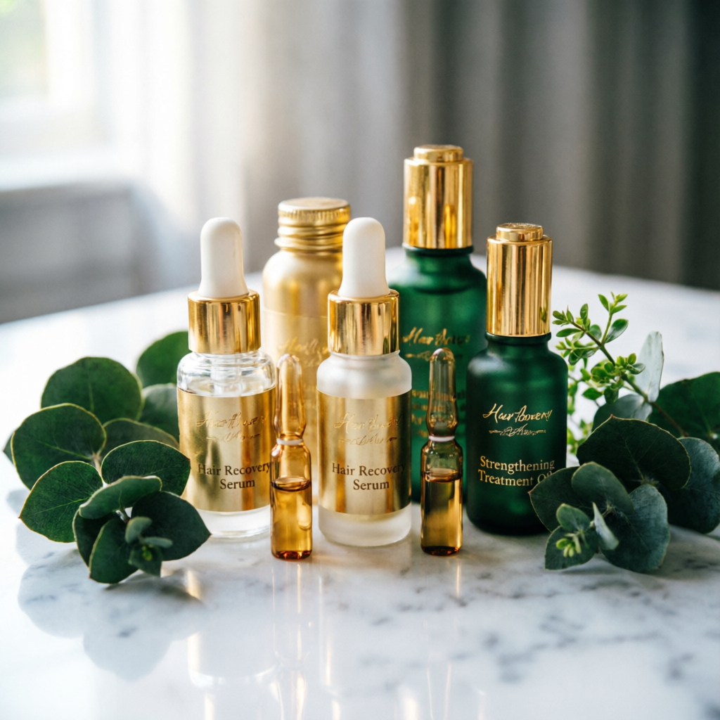 Produtos naturais para cabelo