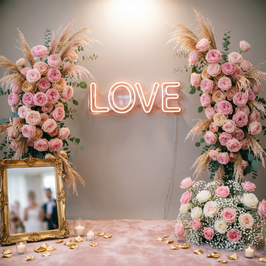 Свадебная фотозона LOVE