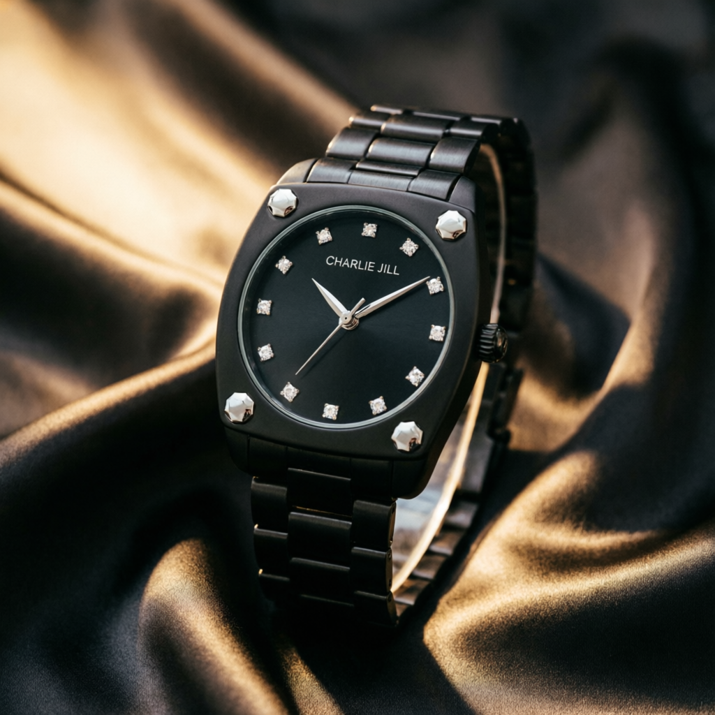 0914 on black silk with gold light