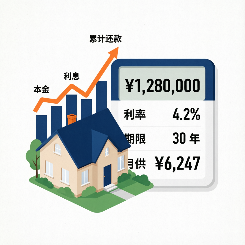 Mortgage Loan Calculator Illustration