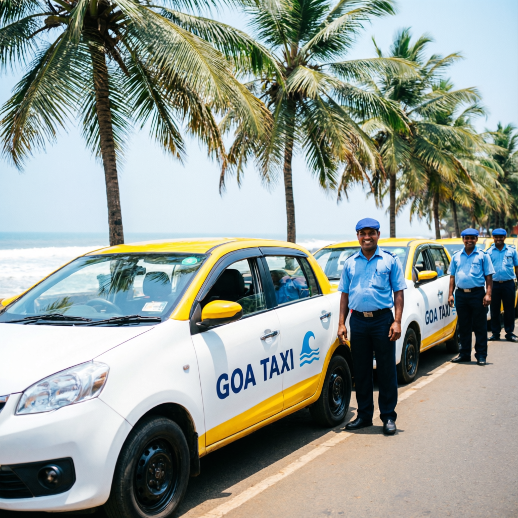 Goa Cab N Taxi fleet with drivers