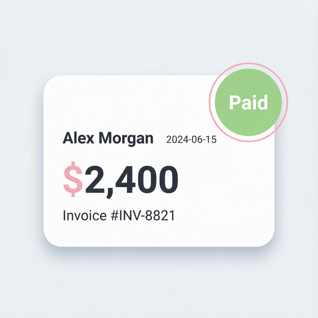 Invoice UI