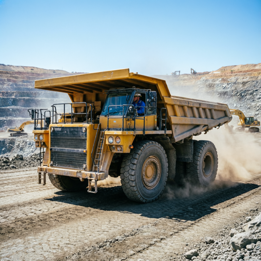 Dump truck operator training