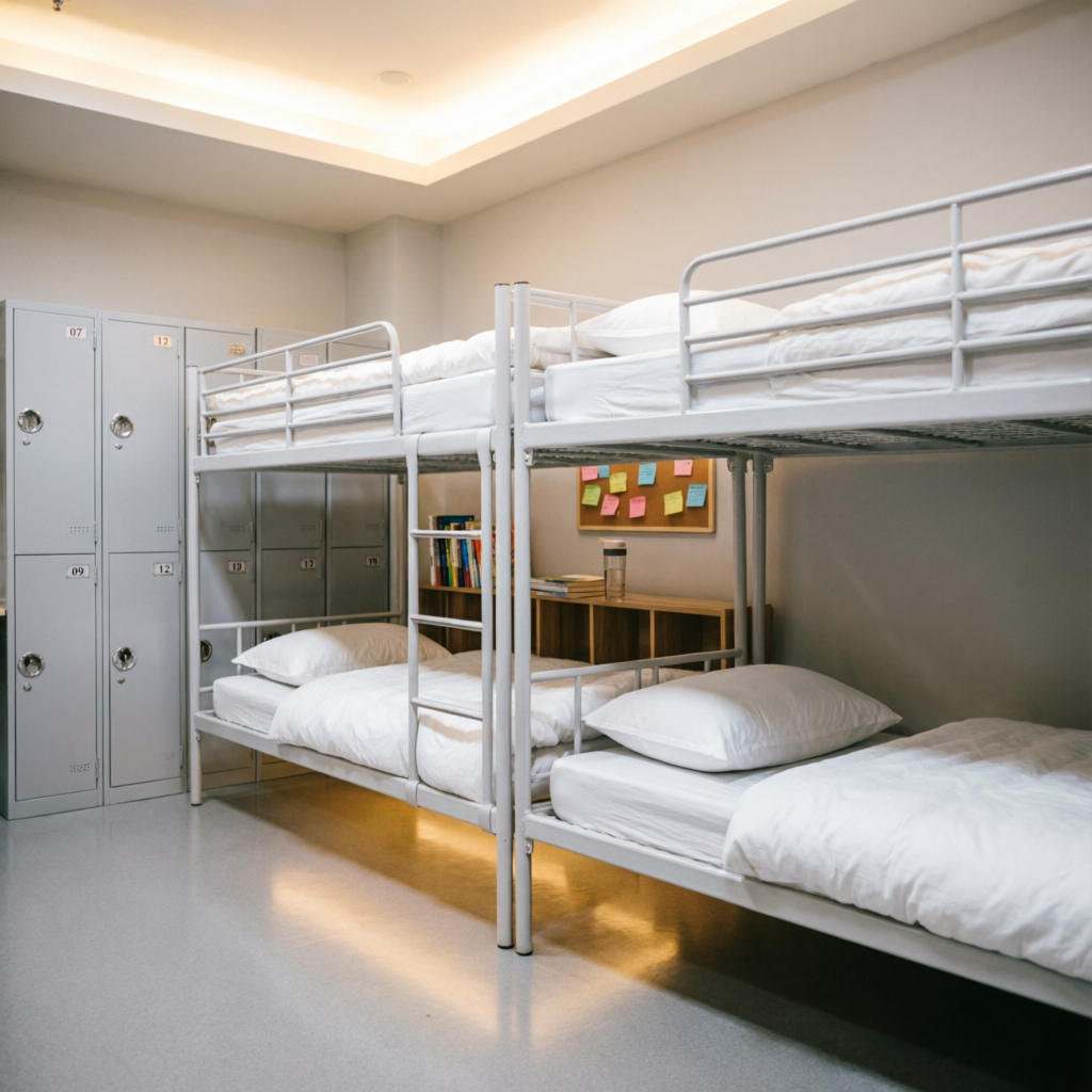 Free student hostel accommodation