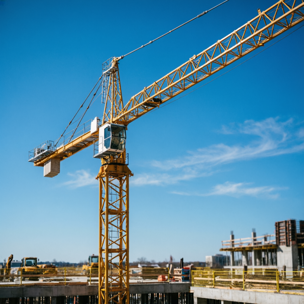 Tower crane operator training
