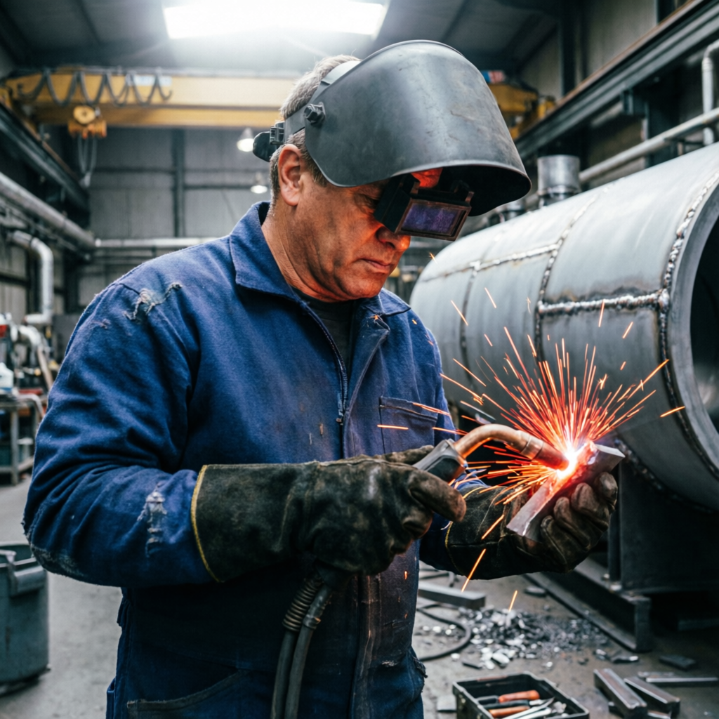 Boiler making and welding course