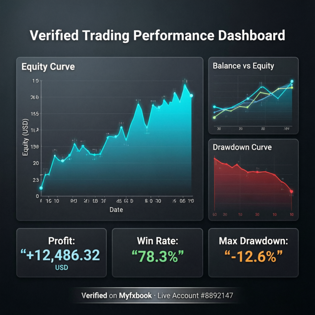 Verified Trading Performance Dashboard