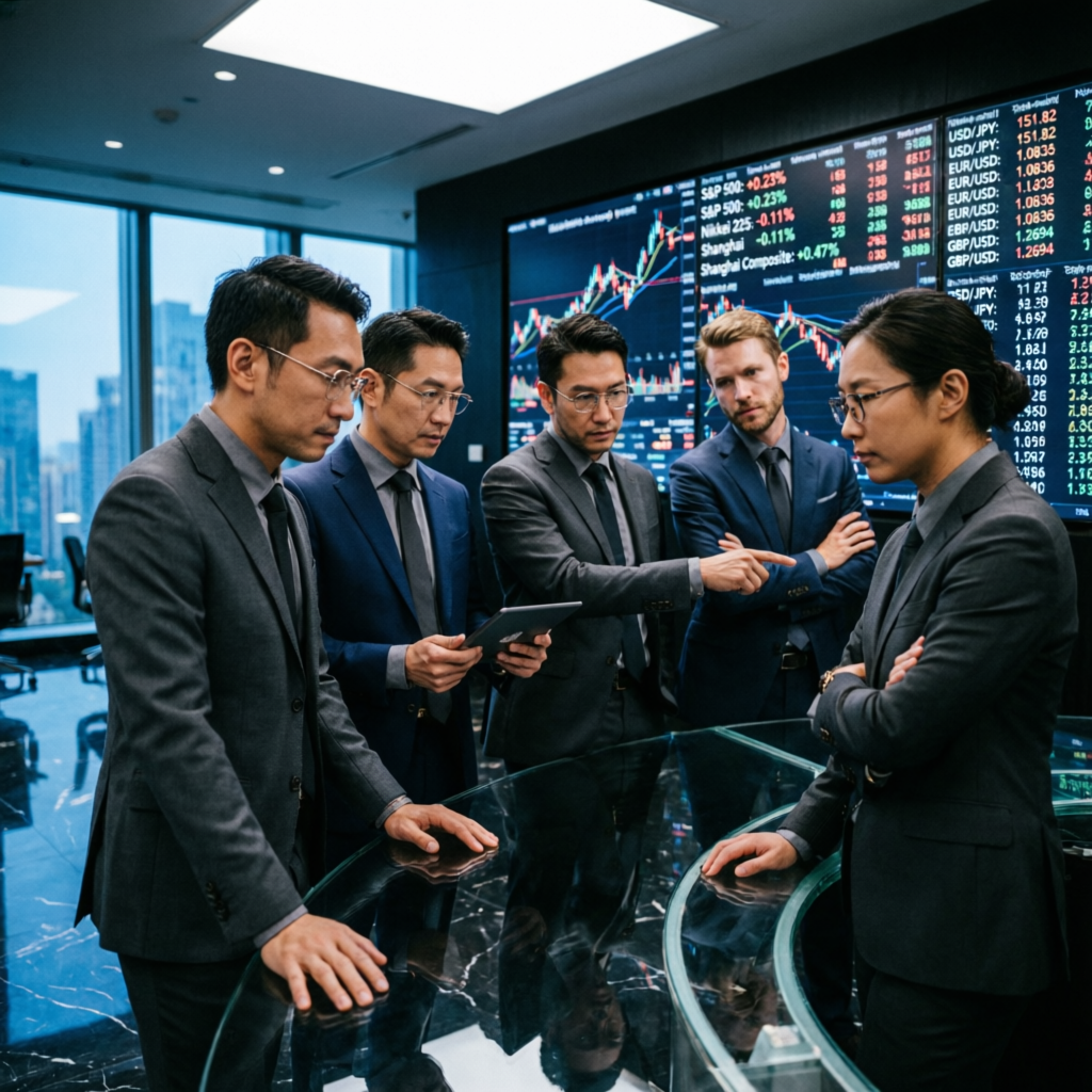 Professional trading team at Pass My Prop Firms