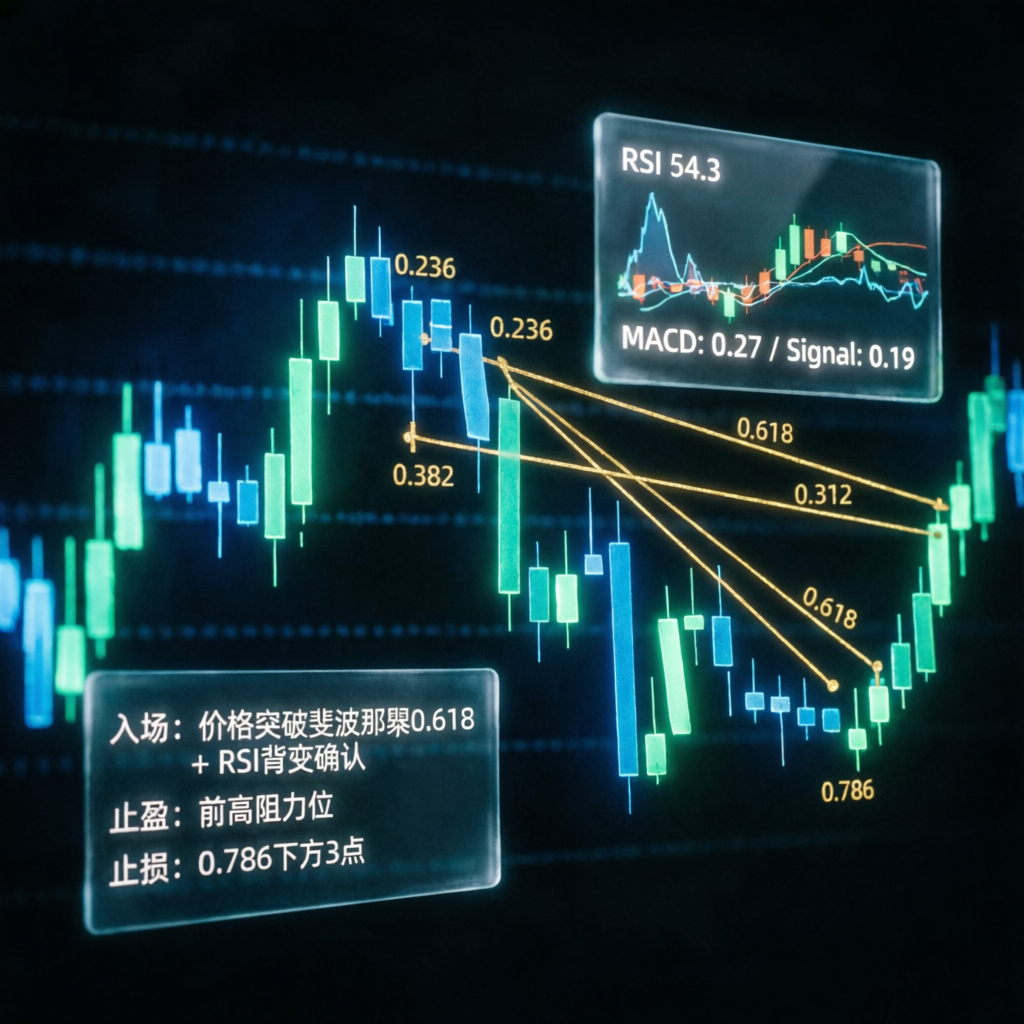 Trading strategy with candlestick patterns and technical indicators