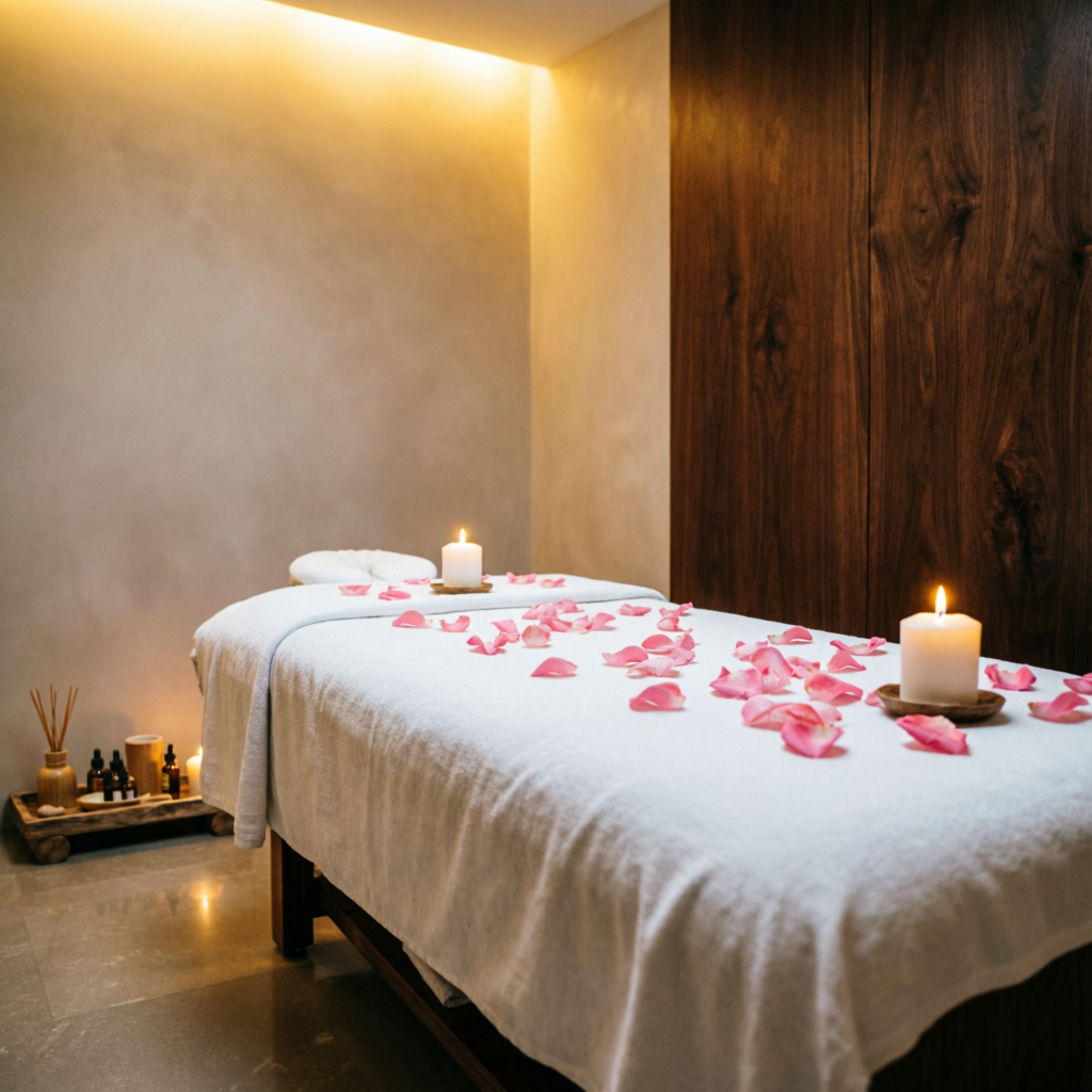 Luxury spa room