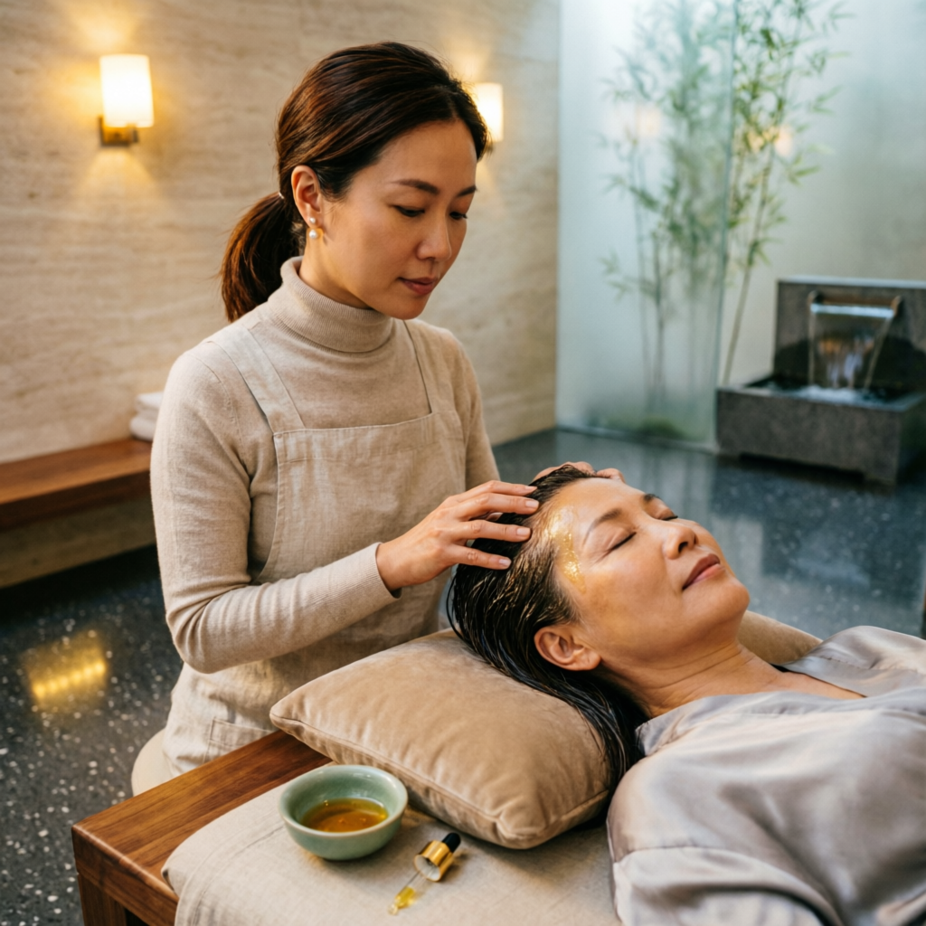 Head Massage Therapy