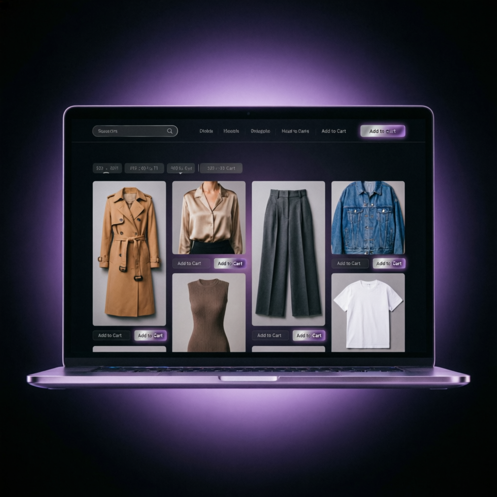 Nova Commerce fashion e-commerce website