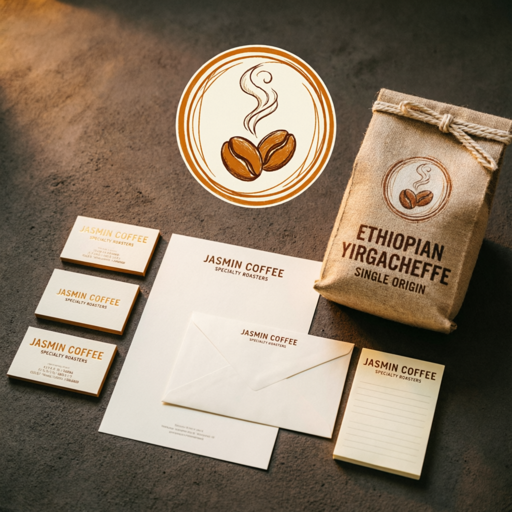 Roast & Co. brand identity