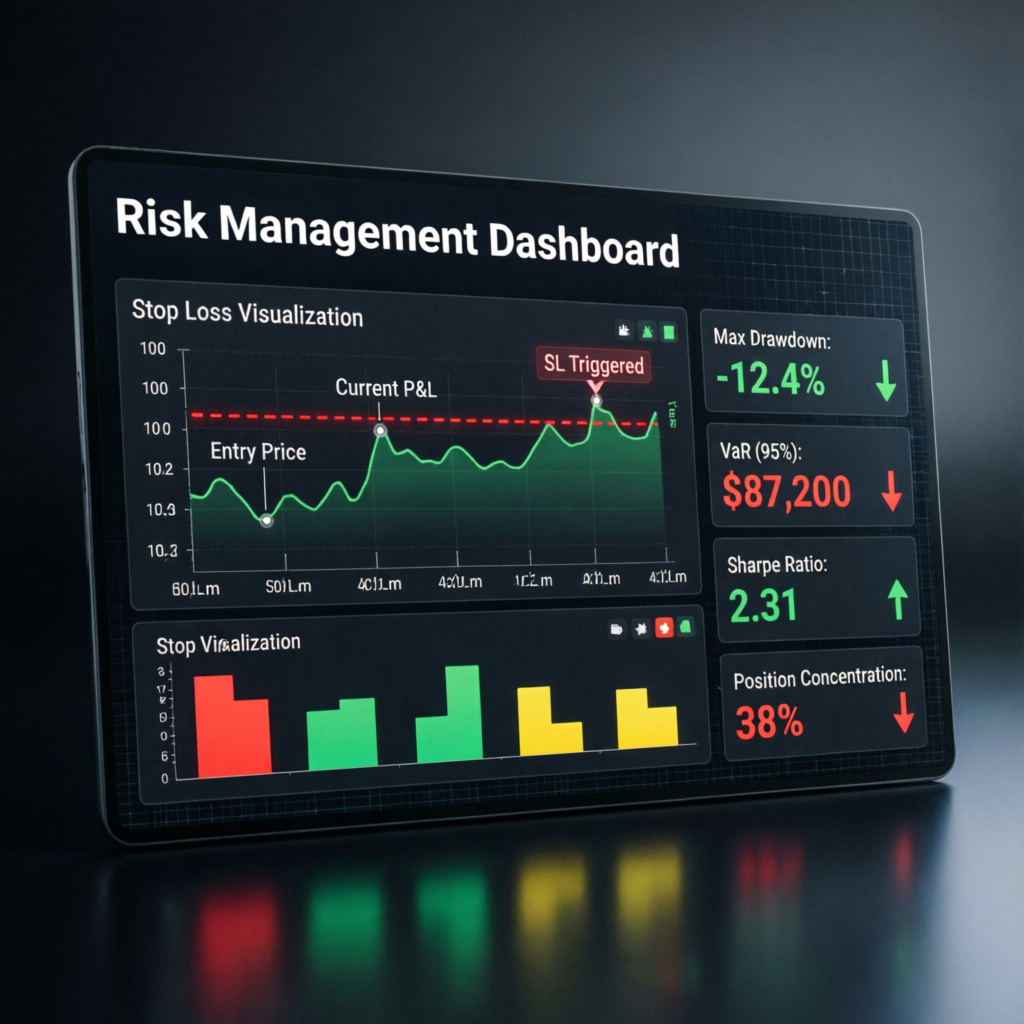 Risk Management Dashboard for Topstep Trading