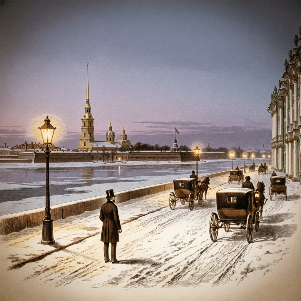 Петербург. Гравюра