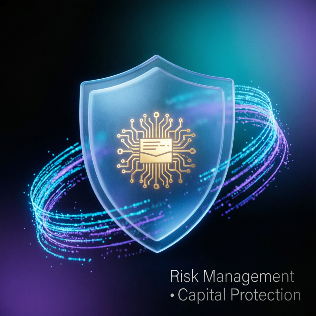 Risk management and capital protection shield with AI technology