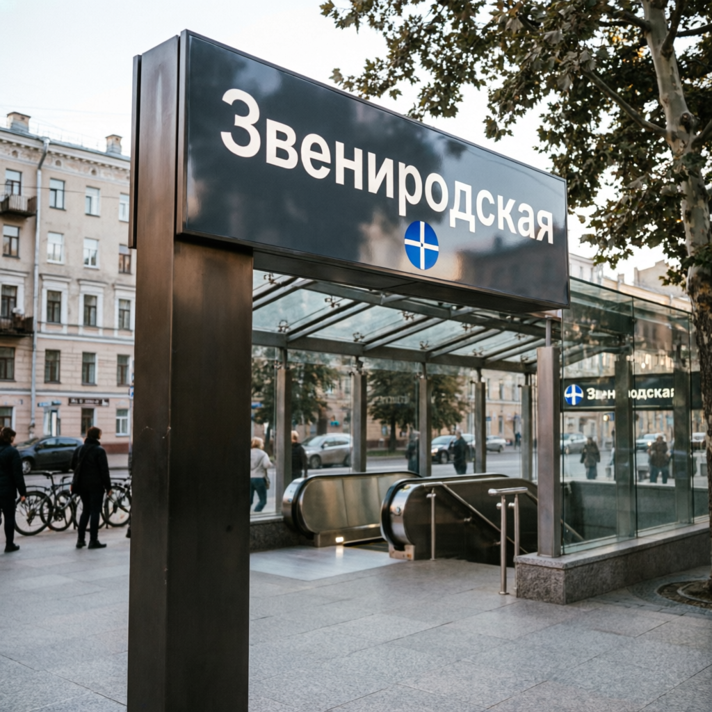 Метро Звенигородская